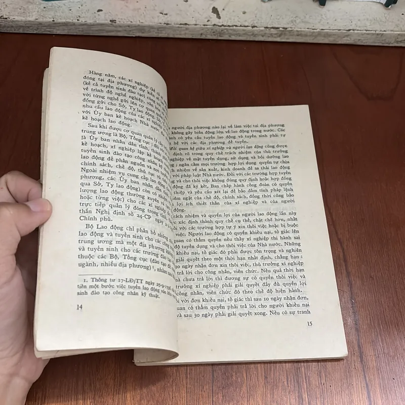 Công Tác Quản Lý Lao Động, Vật Tư, Kỹ Thuật Trong Xí Nghiệp Công Nghiệp Quốc Doanh - 1978 604890
