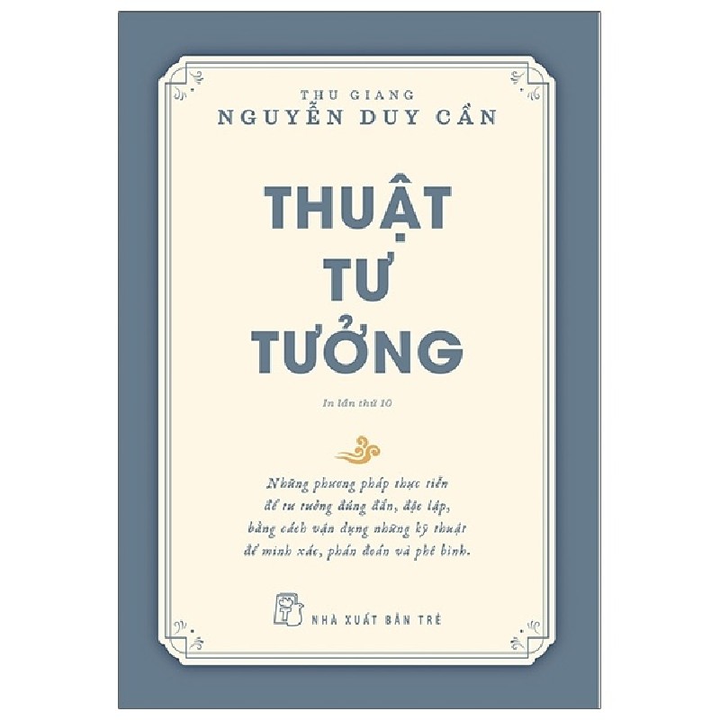 Thuật Tư Tưởng - Thu Giang Nguyễn Duy Cần 69834