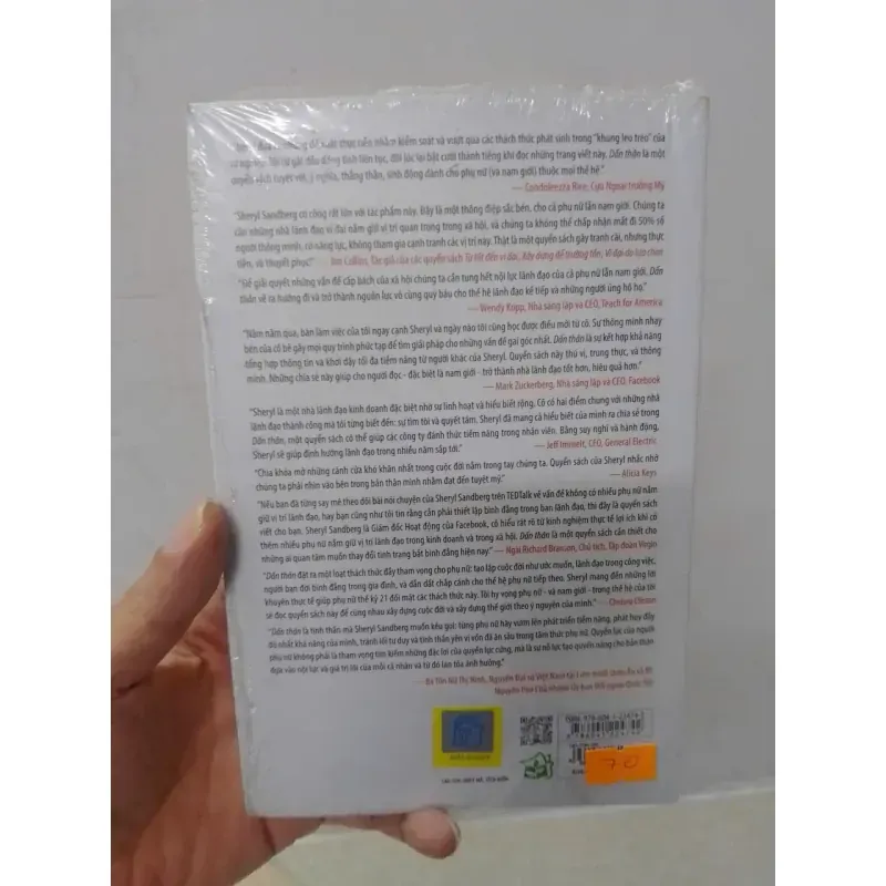 Sách - Dấn Thân - Lean In - TG: Sherryl Sandberg Nell Scovell 928649