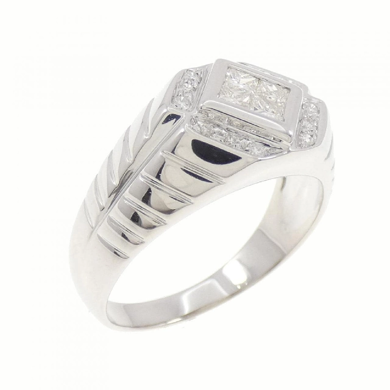 Nhẫn kim cương 750WG 0.40CT - Hàng hiệu Chính hãng 853341