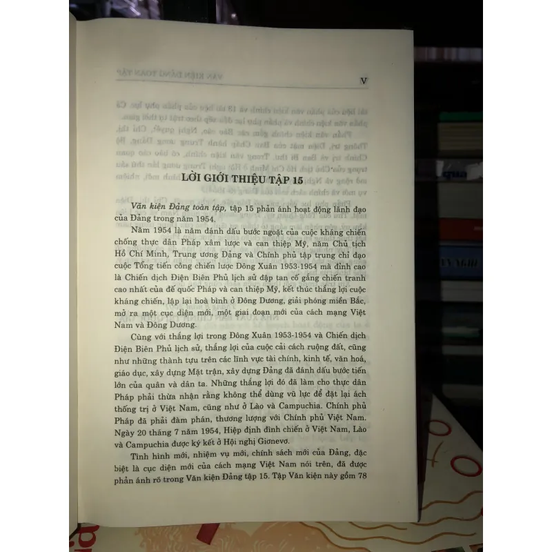 Văn kiện đảng toàn tập - Tập 15 1954  798785
