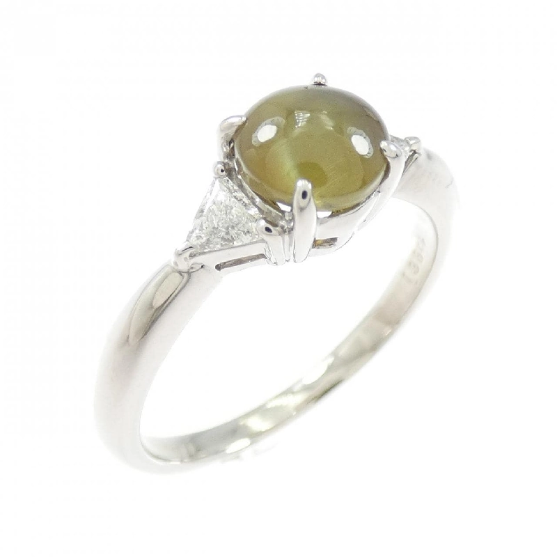 Nhẫn PT900 Chrysoberyl Cat's Eye 1.38CT - Hàng hiệu Chính hãng 851102