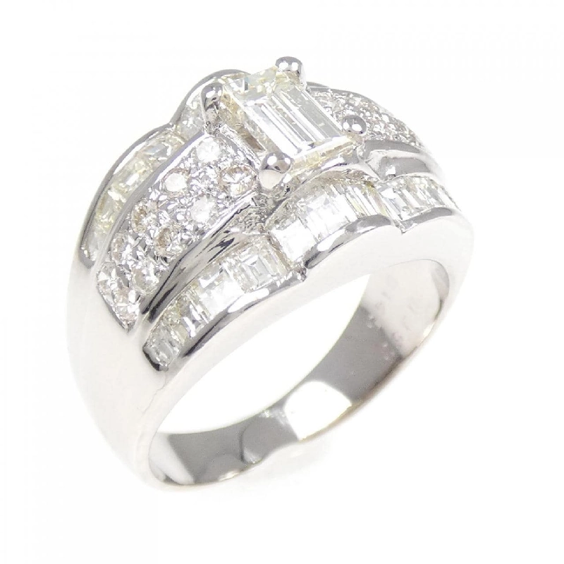 Nhẫn kim cương K18WG 0.53CT 672934