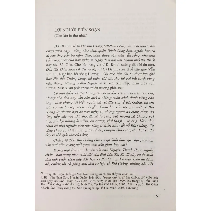 Bùi Giáng trong cõi người ta 1023639