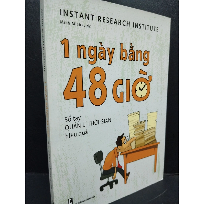 1 Ngày Bằng 48 Giờ mới 90% bẩn nhẹ 2022 HCM2105 Instant Research Institute SÁCH KỸ NĂNG 146929