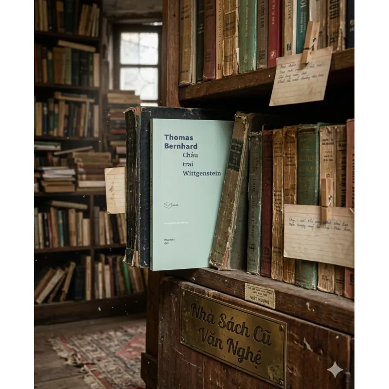 [Pass nhanh] - Cháu trai Wittgenstein - Thomas Bernhard (chính hãng) 977957