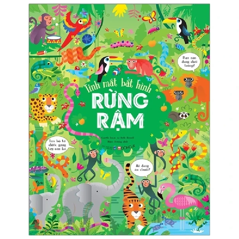 Tinh Mắt Bắt Hình - Rừng Rậm - Gareth Lucas, Ruth Russell (Mới 100%) Kiến thức, kỹ năng sống cho trẻ, Đông A - SÁCH ĐẠI HỌC 486020