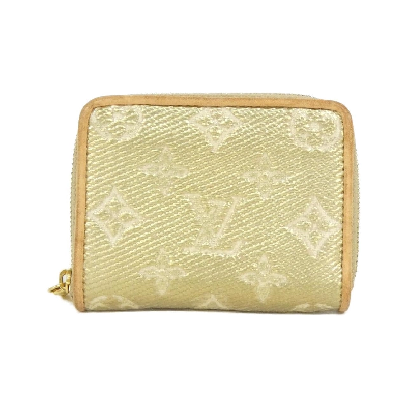 Ví tiền xu Louis Vuitton Monogram Laminated Jacquard Zippy M82483 621295