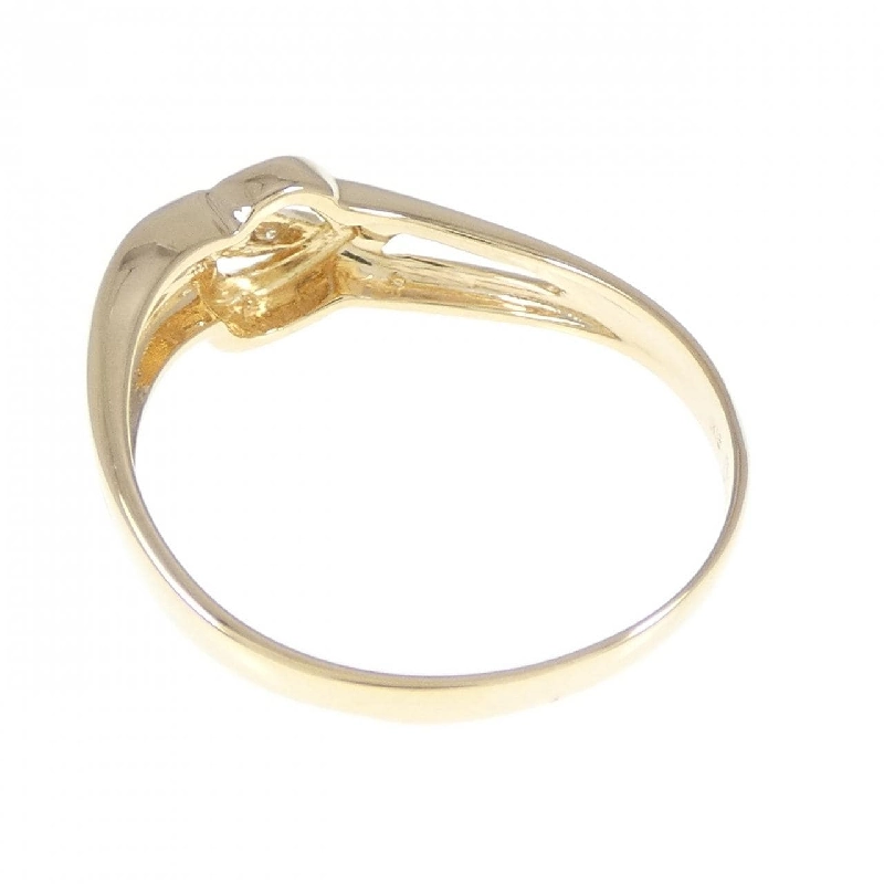 Nhẫn kim cương K18YG 0.03CT 670637