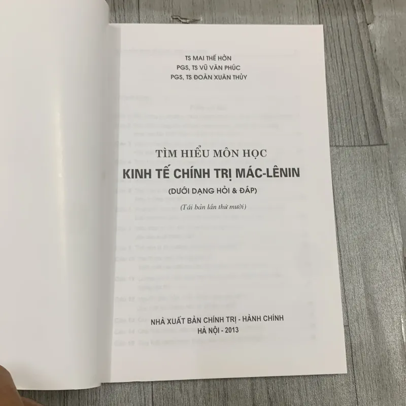 Tìm hiểu môn học kinh tế chính trị mác lenin. 1041274