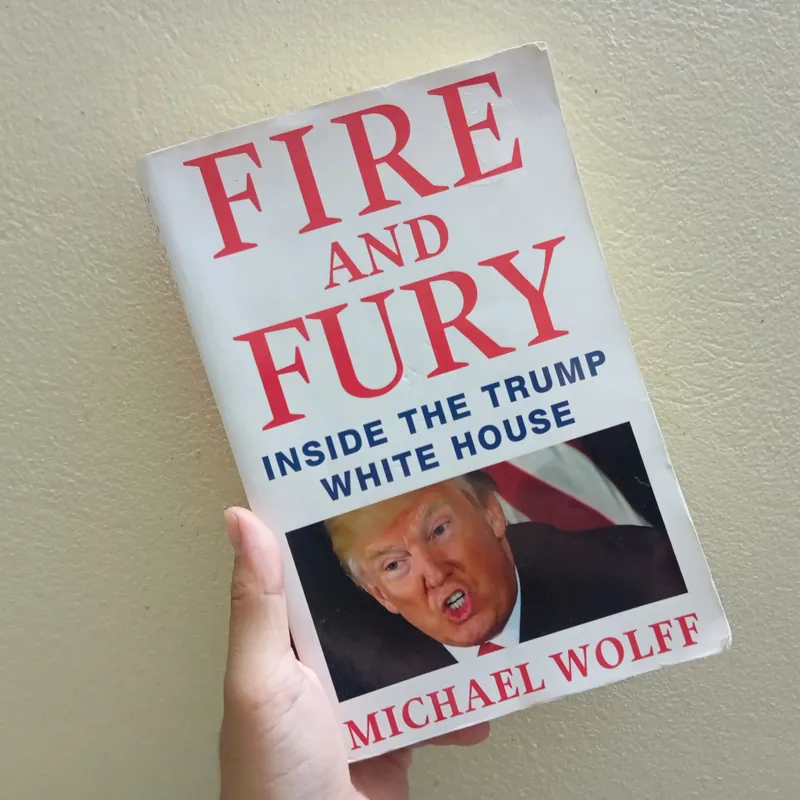 Fire and fury, sách s ngoại văn tiếng Anh  571765