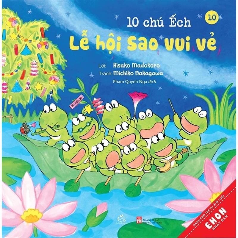 Bộ Sách Tranh 10 Chú Ếch – Phần 2 (Tập 7 – Tập 12) 184922