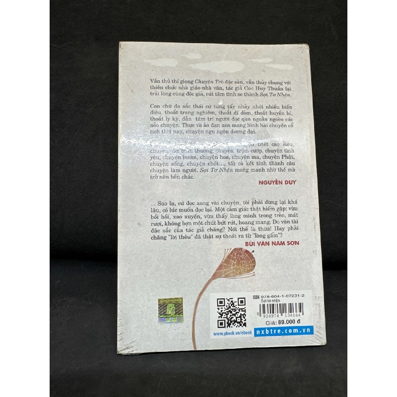 [Phiên Chợ Sách Cũ] Sợi Tơ Nhện - Cao Huy Thuần (Seal) S2511 SBM - VĂN HỌC - SBM2911-100 921237