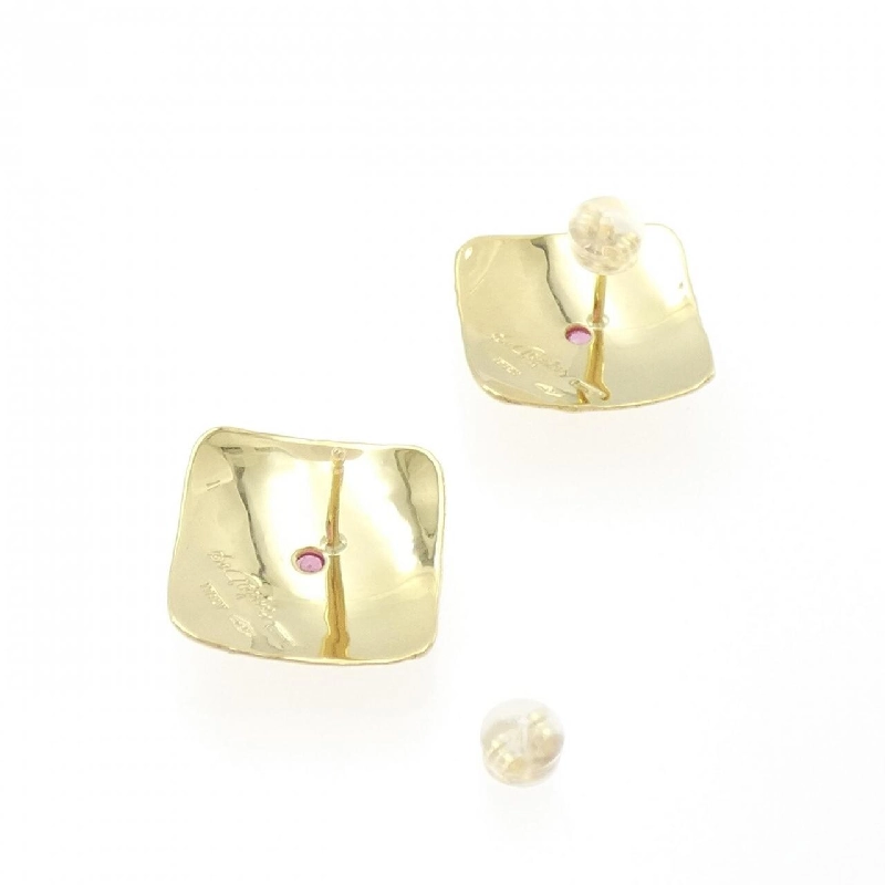 Bông tai Ruby 750YG/K18YG - Hàng hiệu Chính hãng 868210