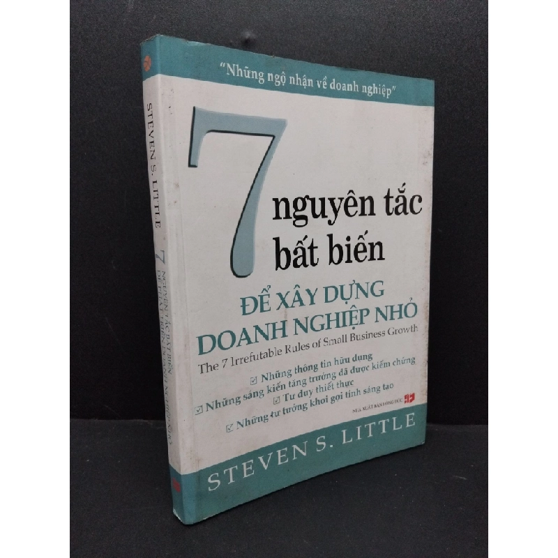[Phiên Chợ Sách Cũ] 7 Nguyên tắc bất biến để xây dựng doanh nghiệp nhỏ 2008 2303 425111