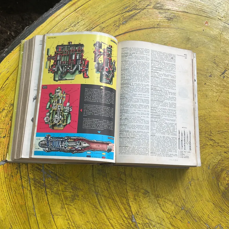 PETIT LAROUSSE- bìa cứng xuất bản năm 1961 596097