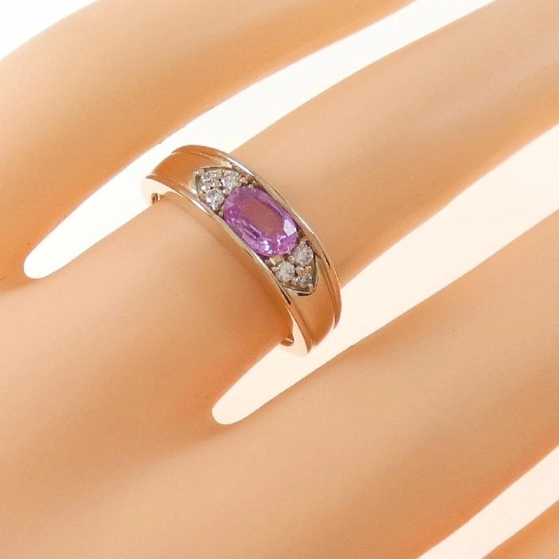 Nhẫn Sapphire K18PG 0.56CT - Hàng hiệu Chính hãng 856073