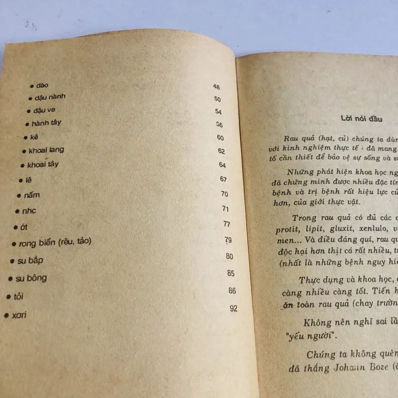 PHÒNG & CHỮA BỆNH BẰNG RAU CỦ QUẢ ( Bs Đông A) 573490