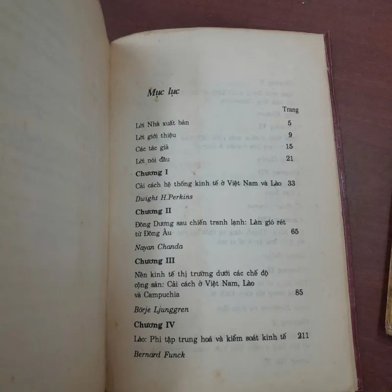 NHỮNG THÁCH THỨC TRÊN CON ĐƯỜNG CẢI CÁCH Ở ĐÔNG DƯƠNG - BORJE LJUNGGREN 739647