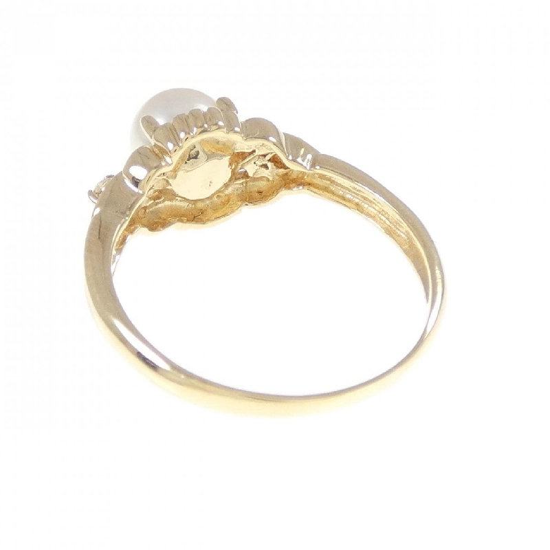 Nhẫn ngọc trai Akoya K18YG 5.8mm - Hàng hiệu Authentic 849215