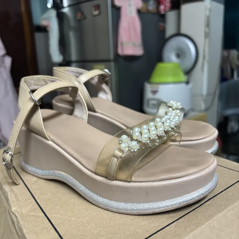 Giày đế xuồng 7p, size 35 591748