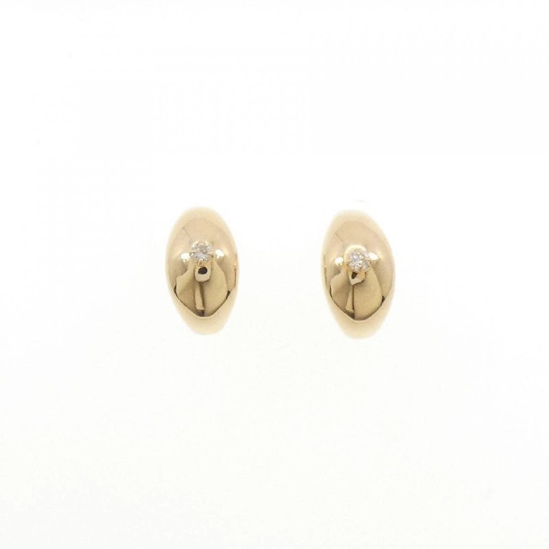 K18YG Bông tai kim cương 0.06CT - Hàng hiệu Chính hãng 862953