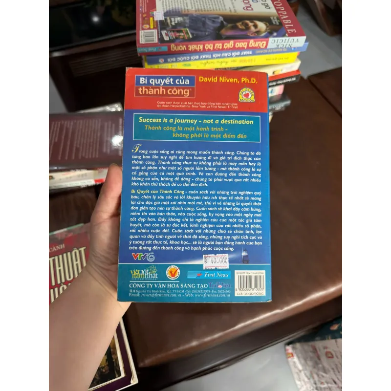 BÍ QUYẾT CỦA THÀNH CÔNG  Tác giả: David Niven, Ph.D.- K4 1028191