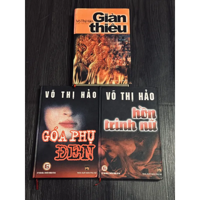 Combo 3 tác phẩm Võ Thị Hảo (bìa cứng, chữ ký) 592770