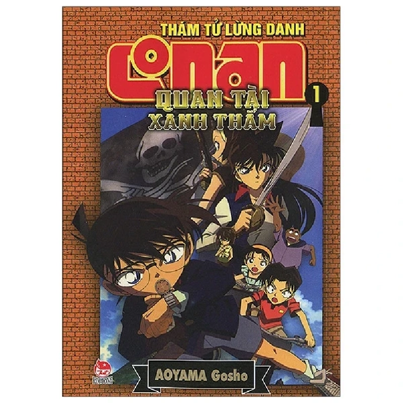 Thám Tử Lừng Danh Conan - Hoạt Hình Màu - Quan Tài Xanh Thẳm - Tập 1 - Gosho Aoyama 295536