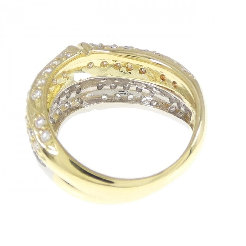 Nhẫn kim cương K18YG/PT 0.78CT - Hàng hiệu Authentic 855942