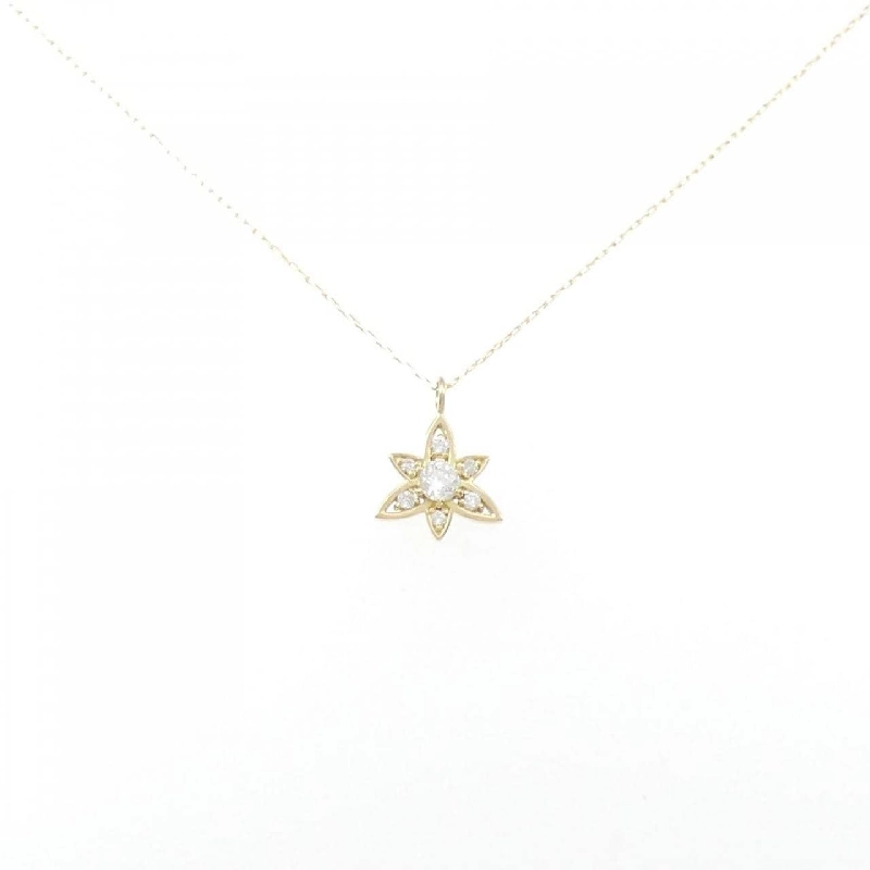 K18YG Dây chuyền kim cương 0.14CT - Hàng hiệu Chính hãng 865223