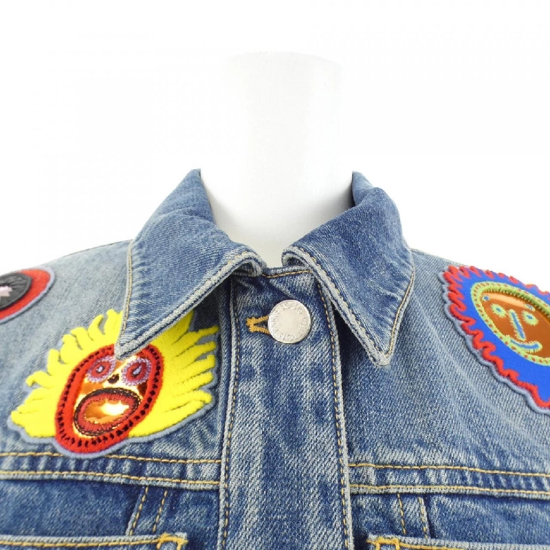 Louis Vuitton FOJA53GM1 Áo khoác denim Yayoi Kusama - Hàng hiệu Chính hãng 814584