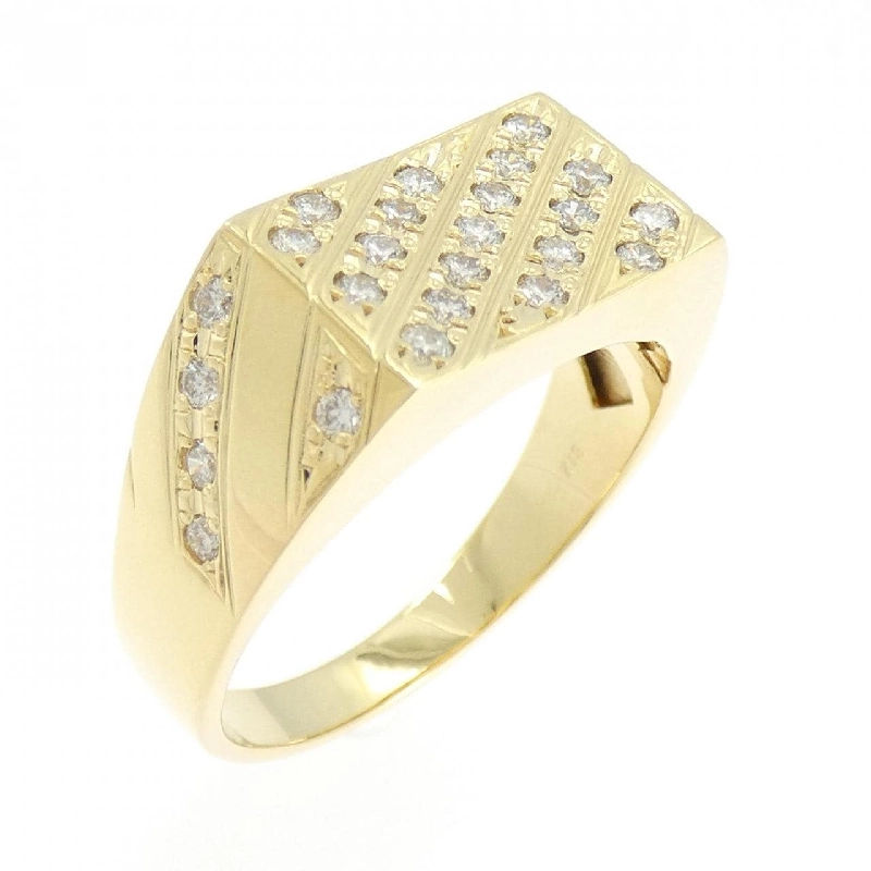 Nhẫn kim cương K18YG 0.54CT - Hàng hiệu Authentic 849697