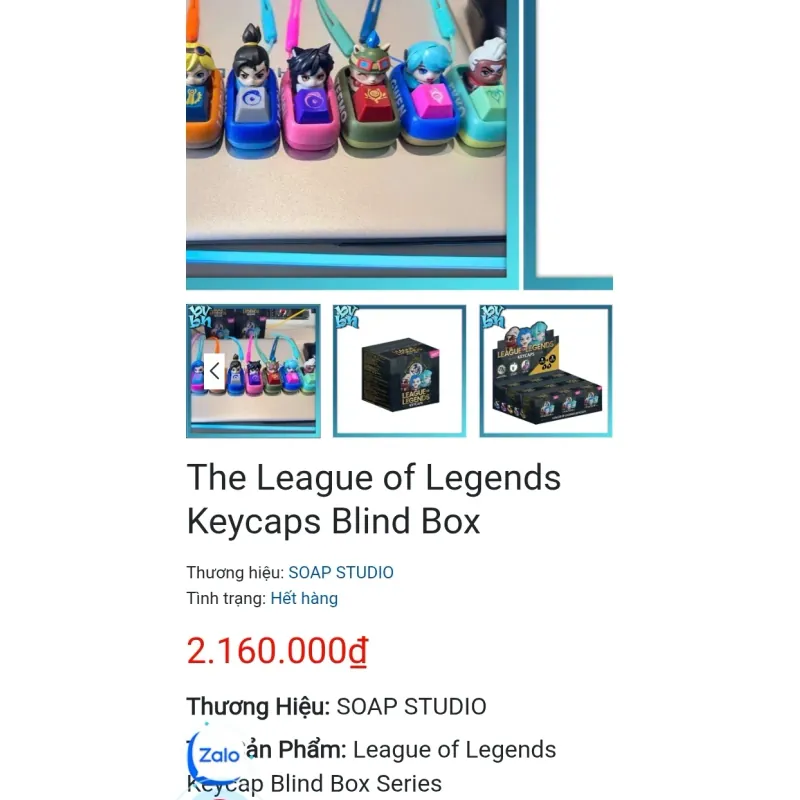 BỘ PHỤ KIỆN BÀN PHÍM LEAGUE OF LEGEND KEY CAPS  782345