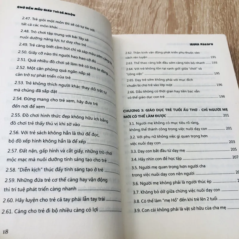 CHỜ ĐẾN MẪU GIÁO THÌ ĐÃ MUỘN 1000658