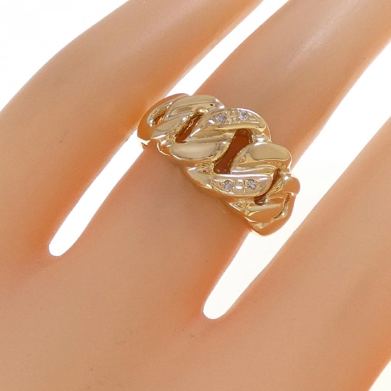 Nhẫn kim cương K18YG - Hàng hiệu Authentic 853268