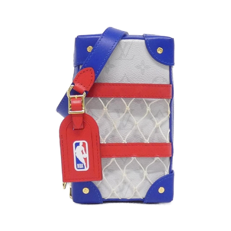 Túi xách Louis Vuitton Monogram Trắng (LVxNBA) Soft Trunk Phone Box M80101 618906