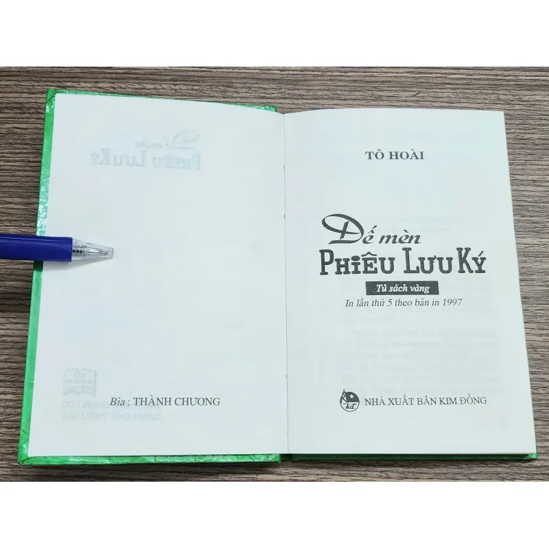 DẾ MÈN PHIÊU LƯU KÝ (Tô Hoài), bìa cứng, khổ cây viết 1010329