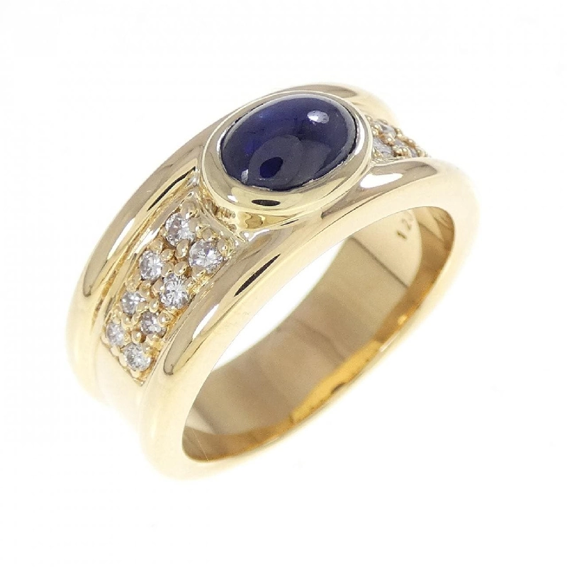 Nhẫn Sapphire K18YG 1.20CT - Hàng hiệu Chính hãng 851261