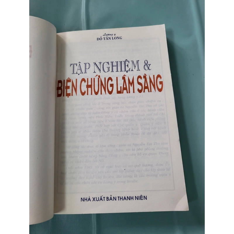 Tập nghiệm & biện chứng lâm sàng _ lương y Đỗ Tấn Long 357351