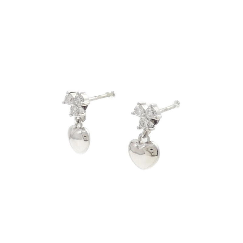 PT900 Bông tai kim cương hình trái tim 0.20CT - Hàng hiệu Chính hãng 875227