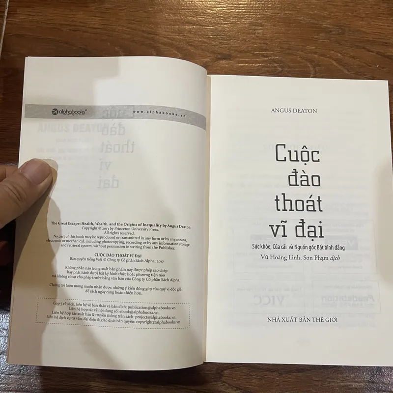 Cuộc đào thoát vĩ đại - Angus Deaton (6) 438591