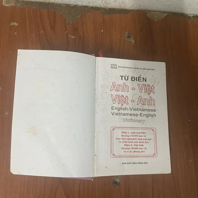 TỪ ĐIỂN ANH VIỆT- VIỆT ANH BÌA CỨNG 598740
