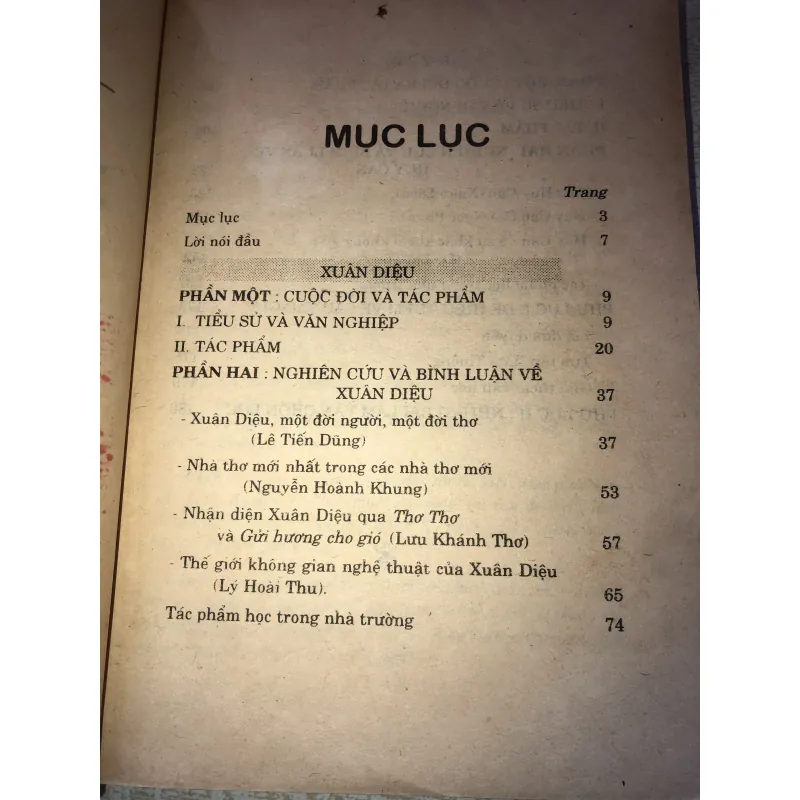 Tủ sách văn học trong nhà trường- Xuân Diêu Huy Cận 937137