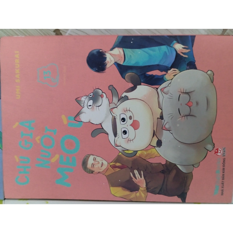 Truyện tranh Chú già nuôi mèo ú 524741