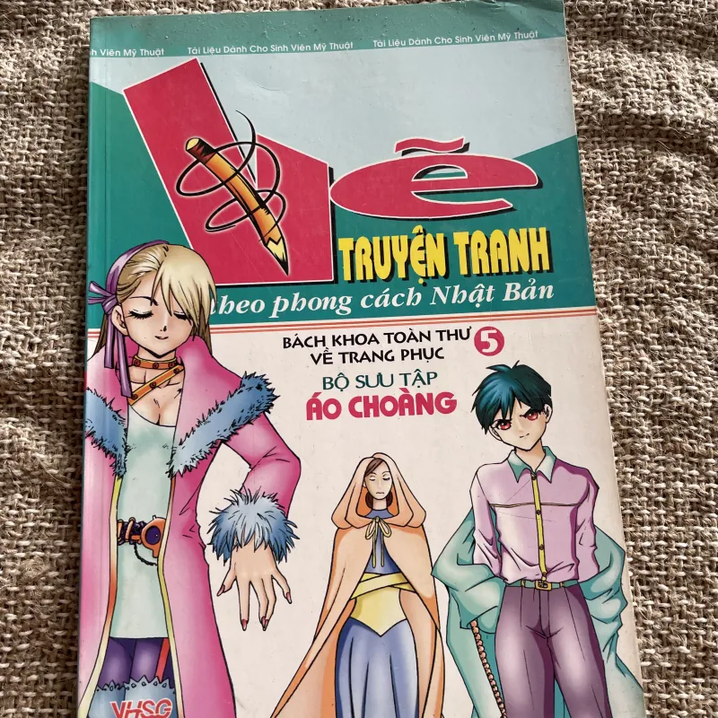 vẽ truyện tranh theo phong cách Nhật Bản- áo choàng  1005262