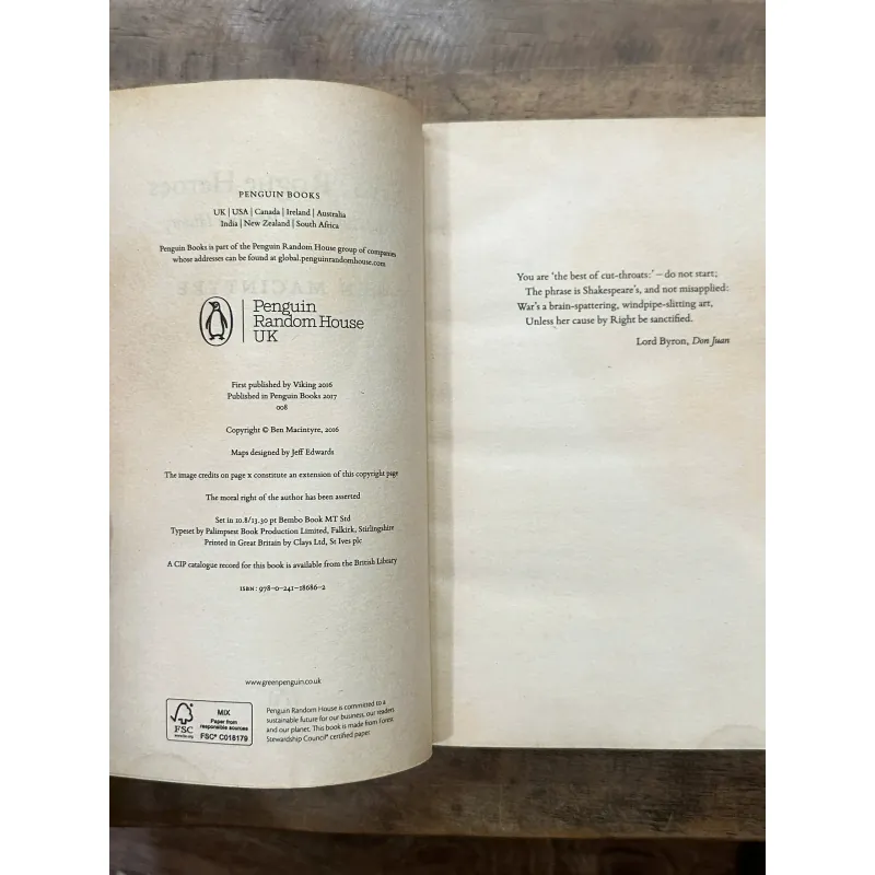 Rogue Heroes: The History of the SAS - Ben Macintyre 734886