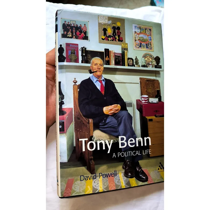 David Powell - Tony Benn: A Political Life (bìa cứng, khổ lớn) 732652
