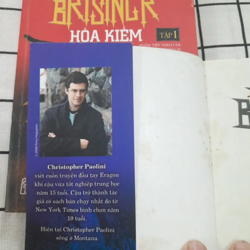 Tg. Christopher Paolini- BRISINGR HỎA KIẾM. tâp 1 và 2. Phần tt của ELDEST ĐẠI CA. 929112