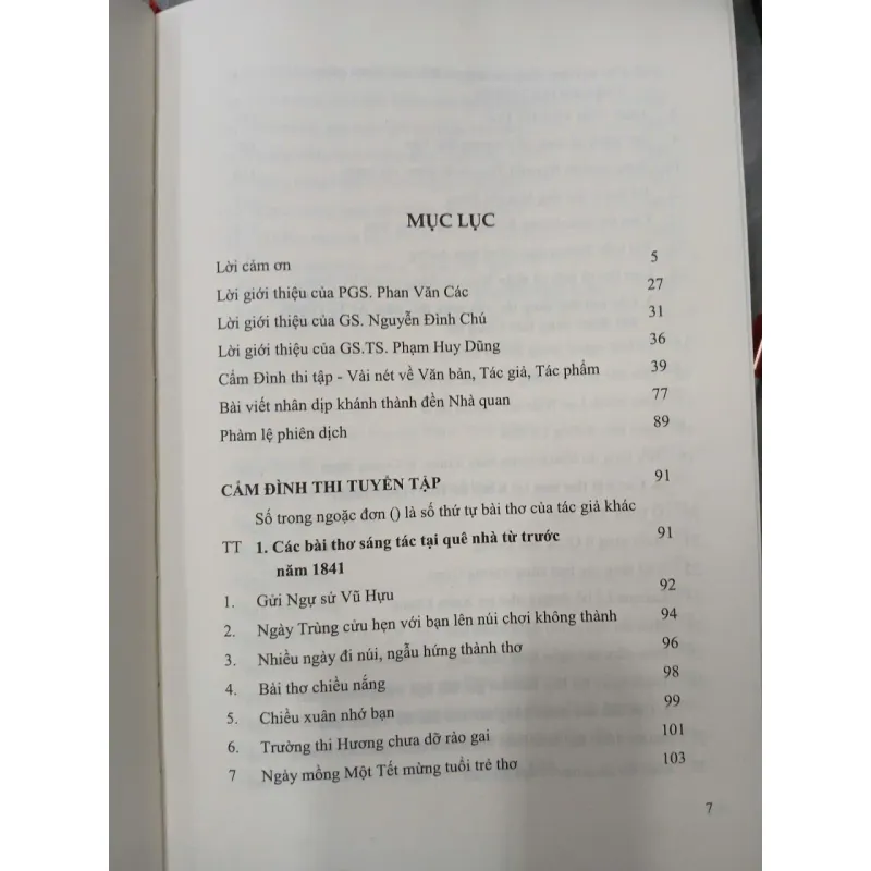 CẨM ĐÌNH THI TẬP - Thám hoa Phan Thúc Trực 699250